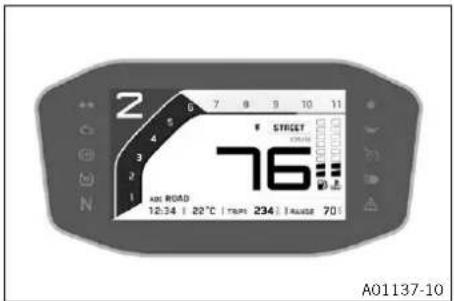 KTM 790 Duke (2024) - Mode jour/nuit - 1