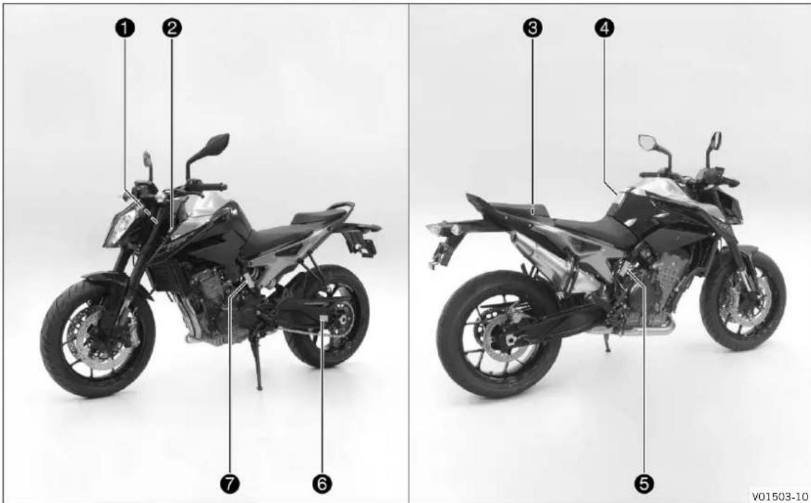 KTM 790 Duke (2024) - Remarque - 1