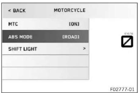 KTM 790 Duke (2024) - ABS Mode - 1
