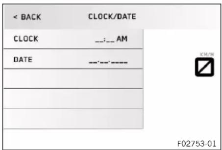 KTM 790 Duke (2024) - Clock/Date - 1