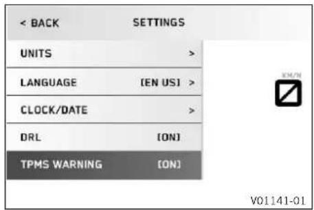 KTM 790 Duke (2024) - TPMS warning - 1