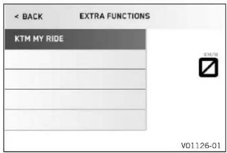 KTM 790 Duke (2024) - Extra functions - 1