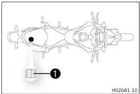 KTM 790 Duke (2024) - Connecteur de diagnostic - 1