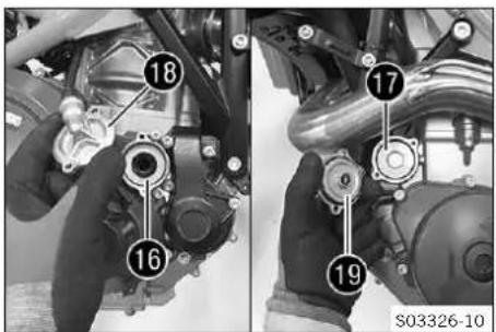 KTM 690 SMC R (2024) - TRAVAUX D'ENTRETIEN SUR LE MOTEUR - 3