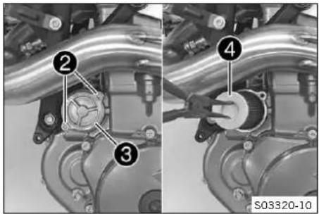 KTM 690 SMC R (2024) - TRAVAUX D'ENTRETIEN SUR LE MOTEUR - 2