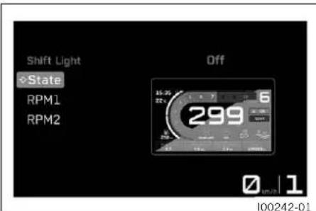 KTM 890 Adventure R Rally (2024) - Shift Light State - 1
