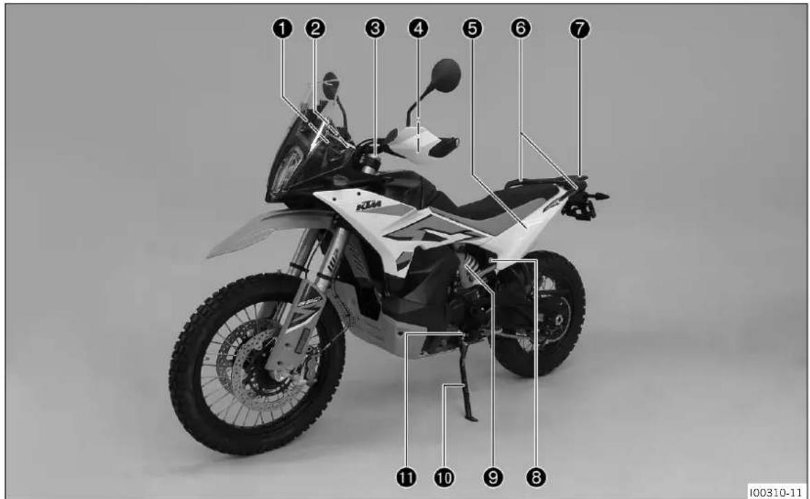 KTM 890 Adventure R Rally (2024) - Service après-vente - 1