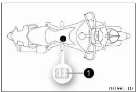 KTM 890 Adventure R Rally (2024) - Connecteur de diagnostic - 1