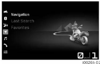KTM 890 Adventure R (2024) - Navigation (optional) - 1