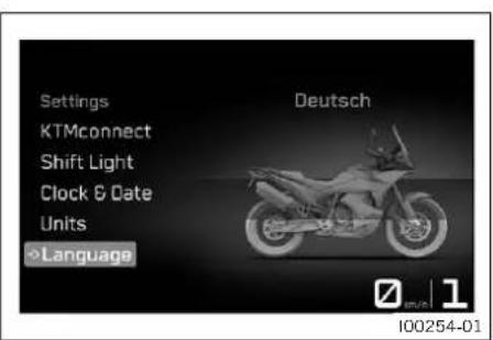 KTM 890 Adventure R (2024) - Language - 1