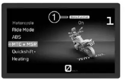 KTM 890 Adventure R (2024) - Mode démo - 1