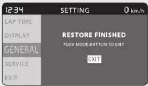 Honda CBR600RR (2024) - RESTORE DEFAULT - 3
