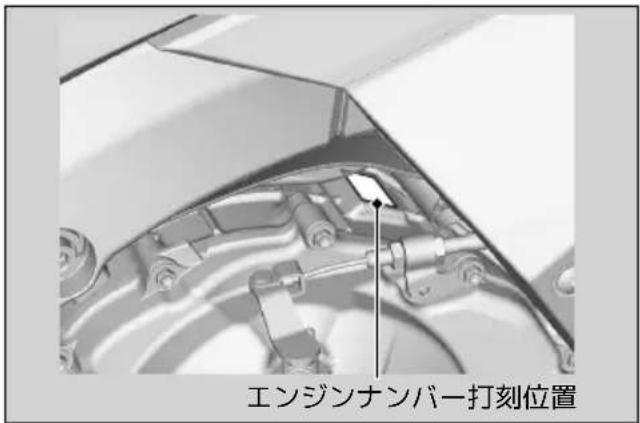 Honda CBR600RR (2024) - フレームおよびエンジンナンバー - 2