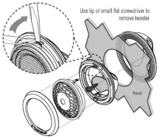 Rockford Fosgate Punch PM2T-S - Optional Horn Loading Mounting - 1