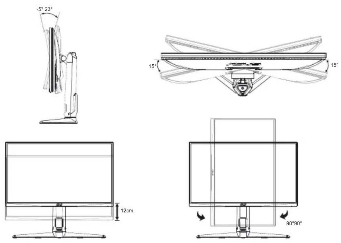 ASUS TUF Gaming VG279QL3A - Nastavení monitoru - 1