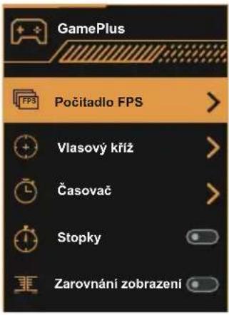 ASUS TUF Gaming VG279QL3A - Täčtko GamePlus: - 1