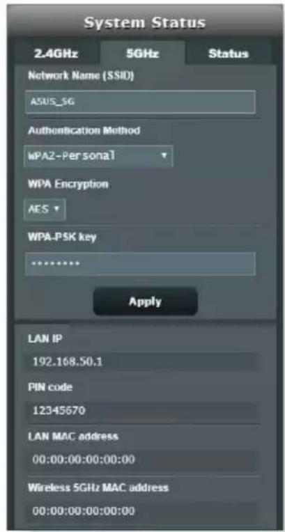 ASUS RT-AX82U V2 - Pour configurer les paramètres de sécurité Wi-Fi : - 2