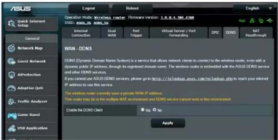 ASUS RT-AX82U V2 - Service DDNS - 1