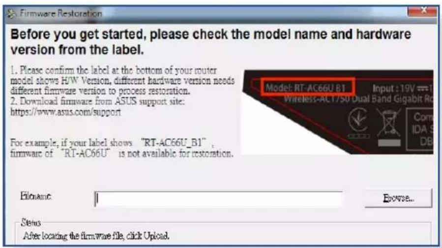 ASUS RT-AX82U V2 - Firmware Restoration (Restauration du firmware) - 1