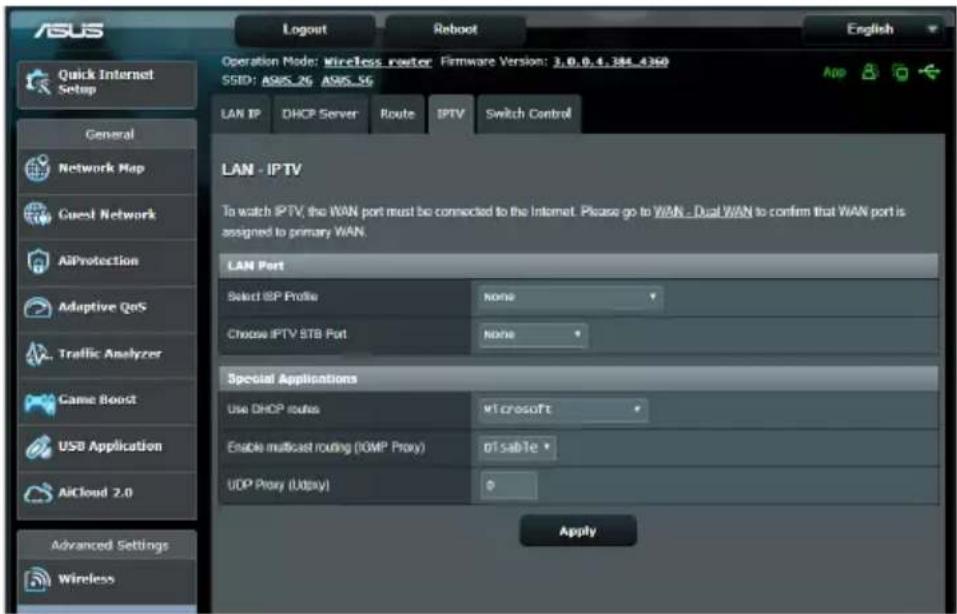 ASUS RT-AX82U V2 - Télévision sur IP - 1