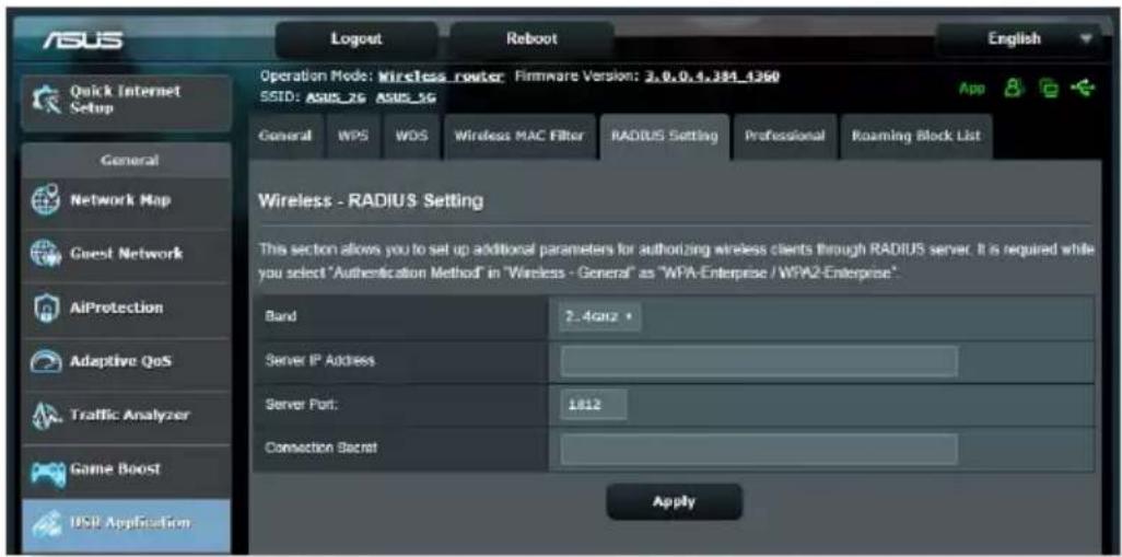 ASUS RT-AX82U V2 - Service RADIUS - 1