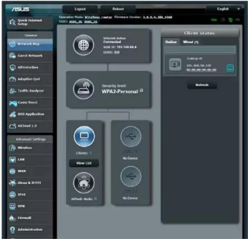 ASUS RT-AX82U V2 - Vérifiez que les paramètres de configuration du réseau sont corrects. - 1