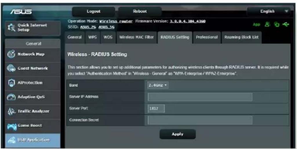 ASUS RT-AX3000 V2 - Service RADIUS - 1