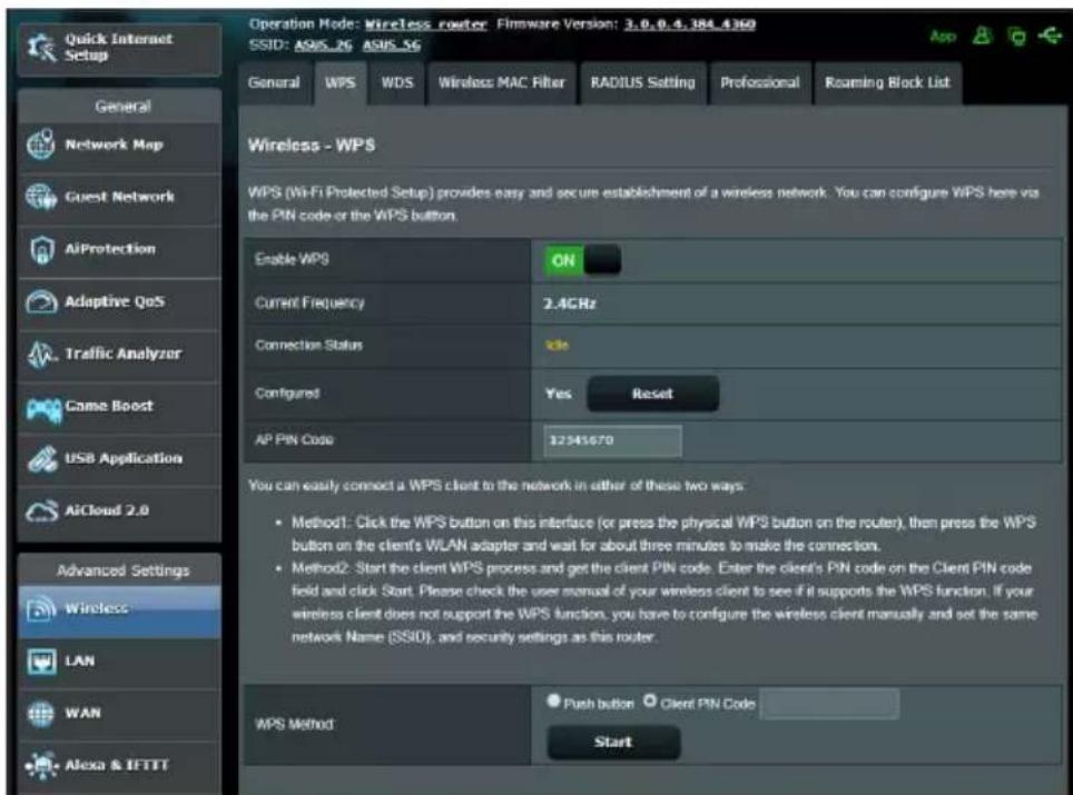 ASUS RT-AX3000 V2 - WPS - 1