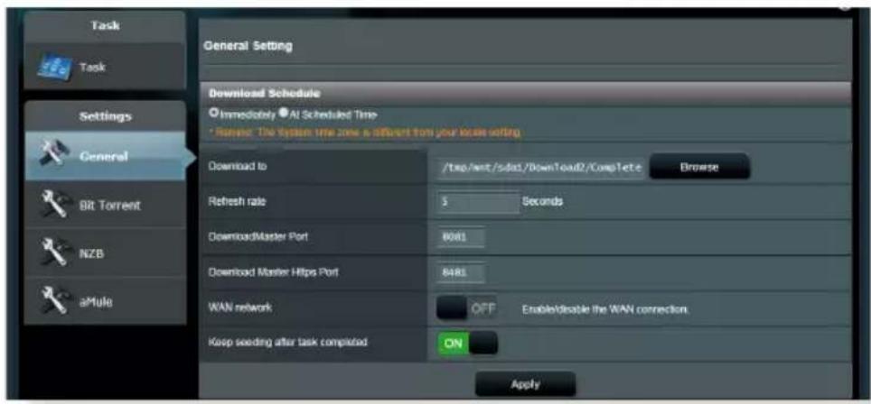 ASUS RT-AX3000 V2 - Pour utiliser Download Master : - 2