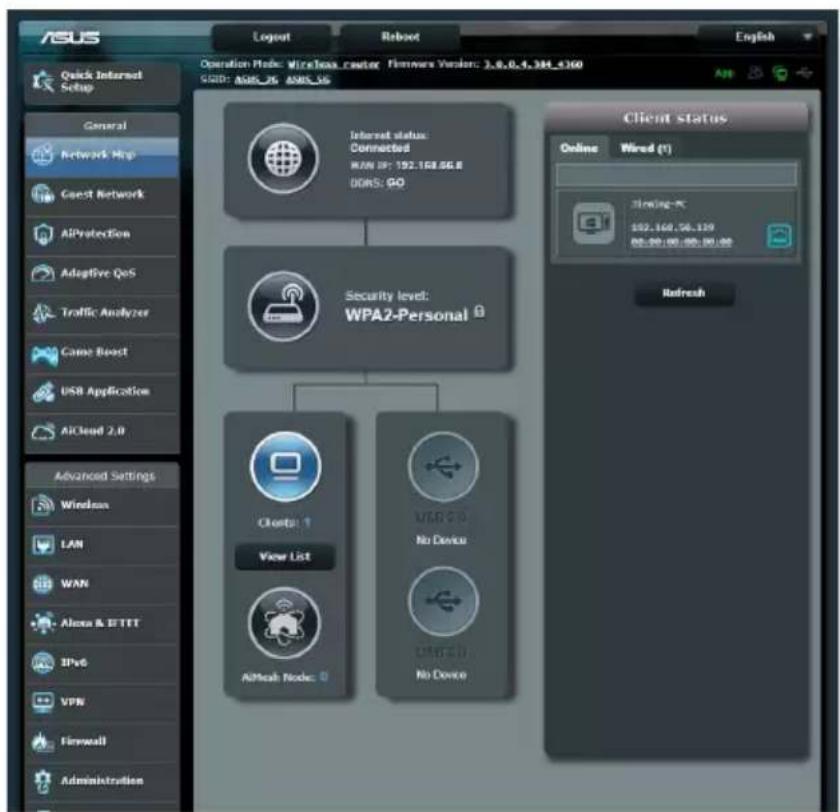 ASUS RT-AX3000 V2 - Vérifiez que les paramètres de configuration du réseau sont corrects. - 1
