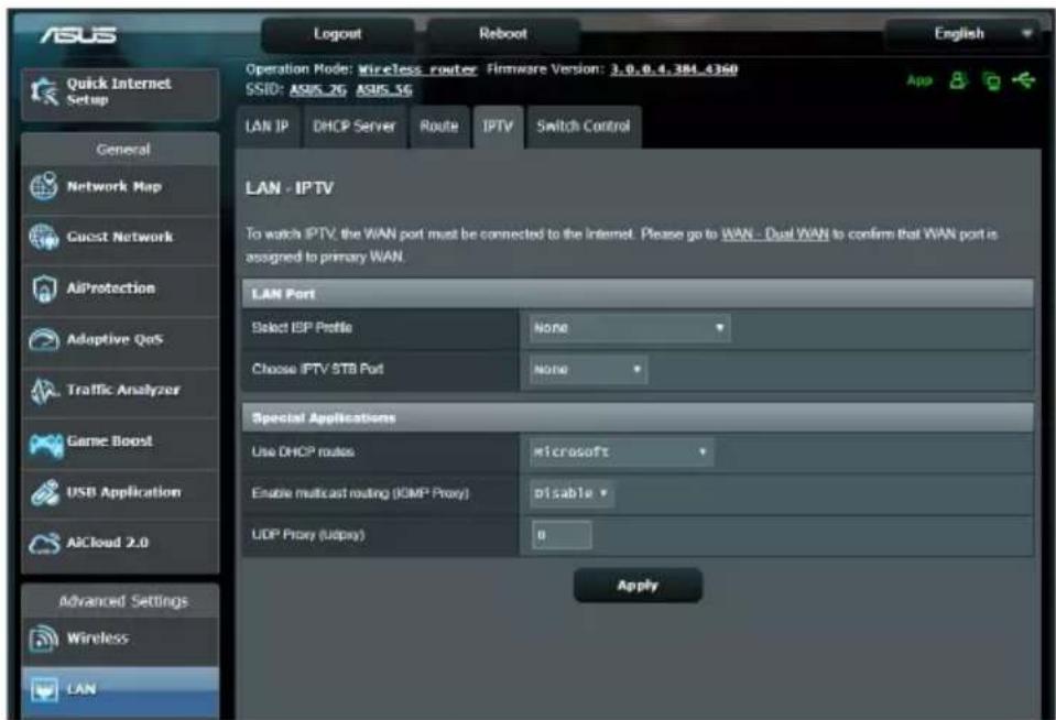ASUS RT-AX3000 V2 - Television sur IP - 1