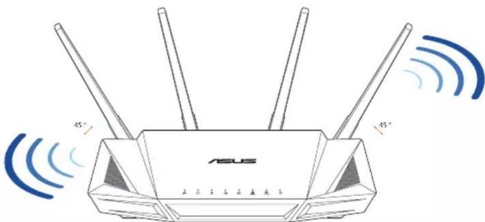 ASUS RT-AX3000 V2 - Placer le routeur - 1