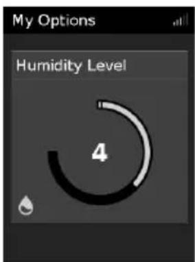 ResMed ClimateLineAir Oxy - „Humidity Level“ (drégnio lygis) - 2
