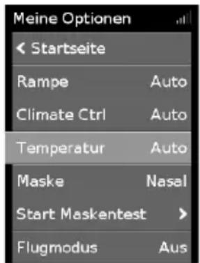 ResMed ClimateLineAir Oxy - Schlauchtemperatur - 1