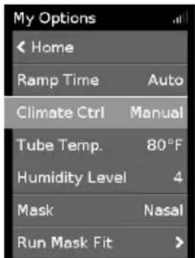 ResMed ClimateLineAir Oxy - Climate Control Auto - 2