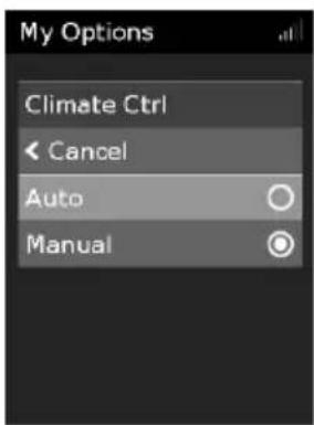 ResMed ClimateLineAir Oxy - Pentru a trece la Climate Control Manual: - 8