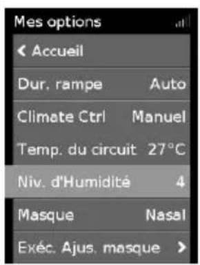 ResMed ClimateLineAir Oxy - Niv. d'humidité - 1
