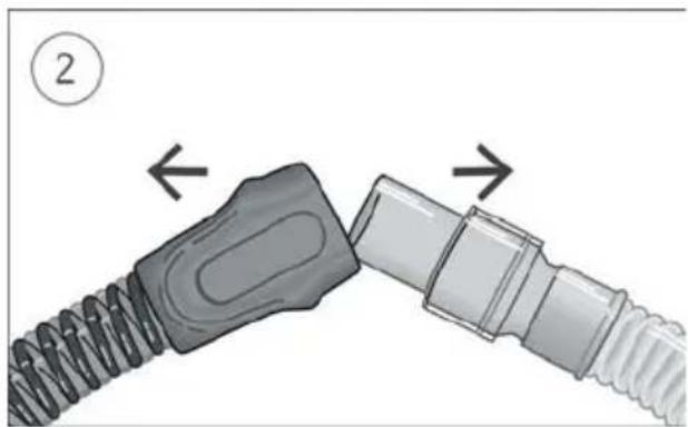 ResMed ClimateLineAir Oxy - Pentru a trece la Climate Control Manual: - 9