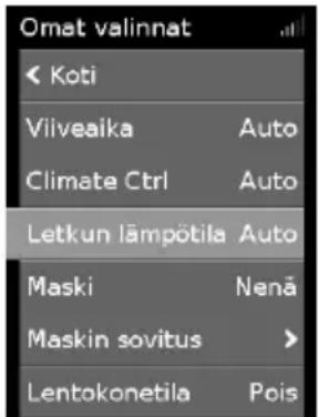 ResMed ClimateLineAir Oxy - Letkun lämpötila - 1