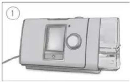 ResMed ClimateLineAir Oxy - Configurarea - 1