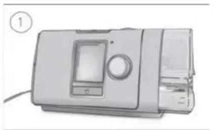 ResMed ClimateLineAir Oxy - 設定 - 1
