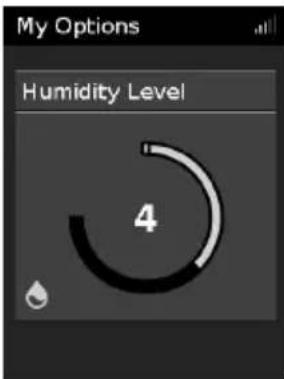 ResMed ClimateLineAir Oxy - Humidity level (Páratartalom) - 2