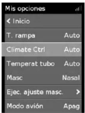 ResMed ClimateLineAir Oxy - Opción Manual de Climate Control - 1
