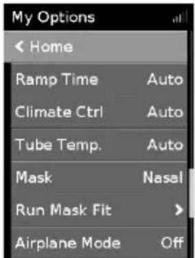 ResMed ClimateLineAir Oxy - Climate Control Manual (Ръчен контрол на климата) - 1