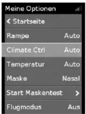 ResMed ClimateLineAir Oxy - Climate Control Manuell - 1