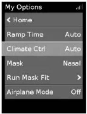 ResMed ClimateLineAir Oxy - Climate Control (İklim Kontrolü) Manuel - 1