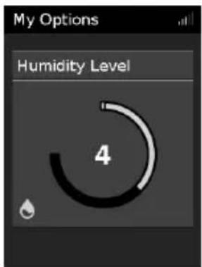 ResMed ClimateLineAir Oxy - Humidity Level (Επίπεδο υγρασίας) - 2