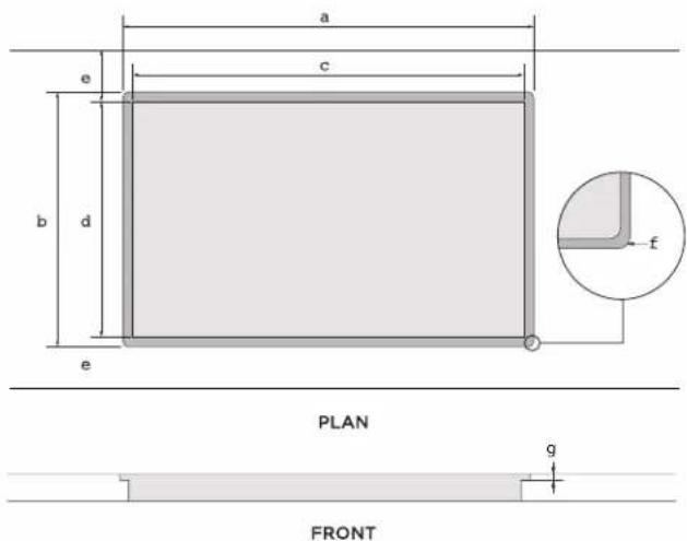 ELICA EIV536BL - CUTOUT - 2