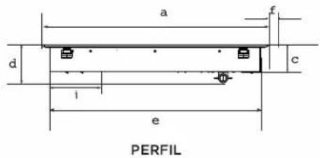 ELICA EIV536BL - DIMENSIONES DEL PRODUCTO - 3
