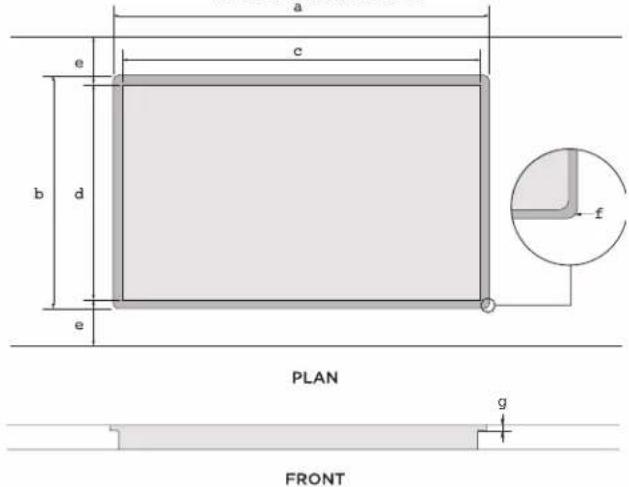 ELICA ENF430BL - CUTOUT - 2